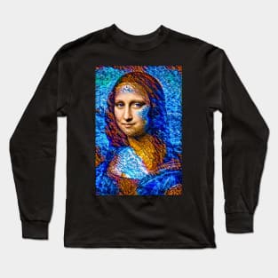 MONALISA REIMAGINED Version 1.0 Long Sleeve T-Shirt